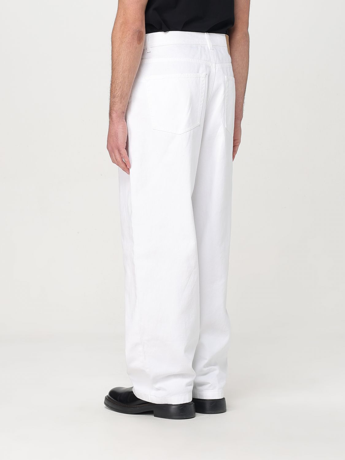 Pants Men color Black