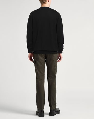 Man Sweater Black Size 44 Wool