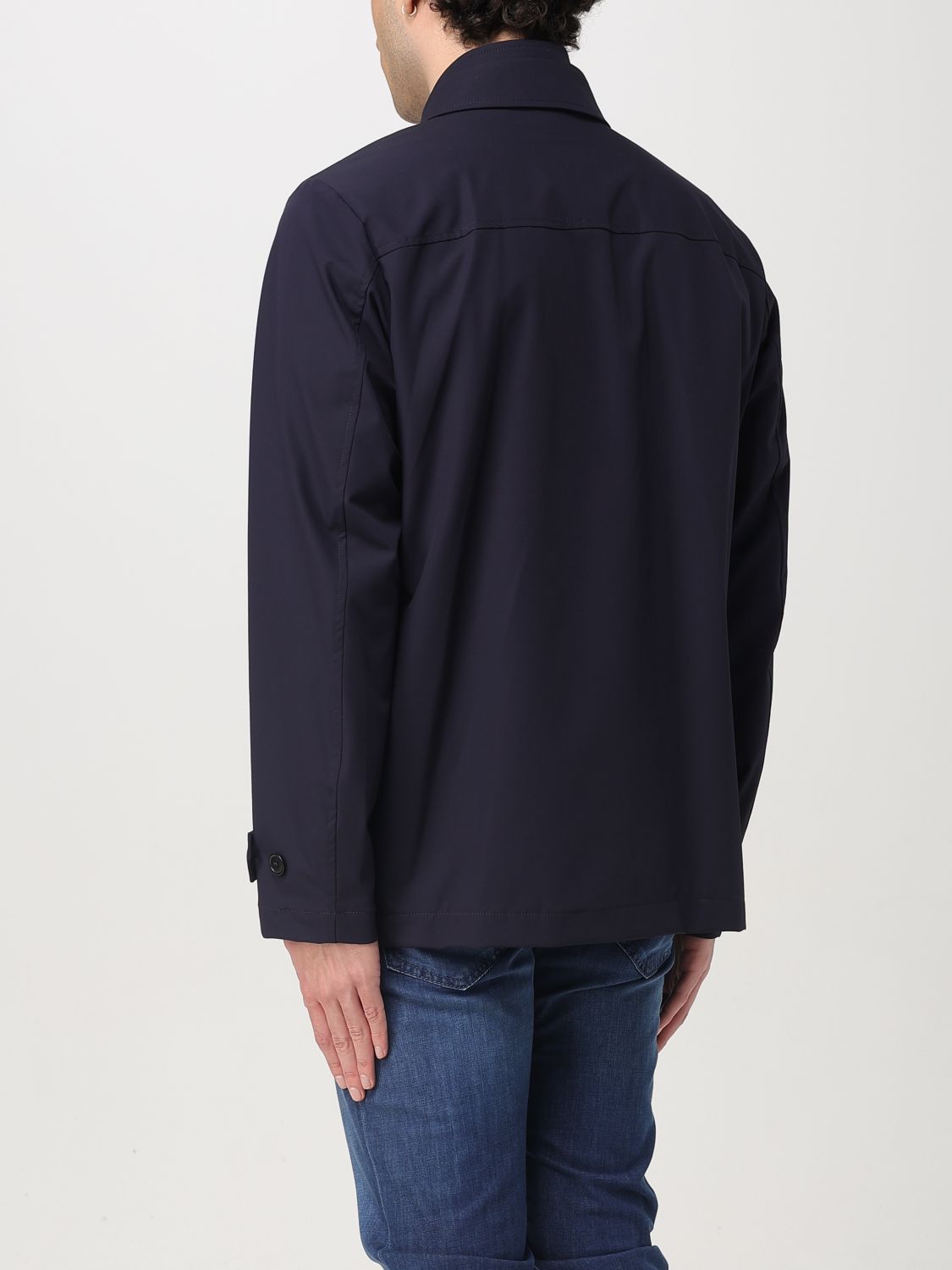 Jacket Men color Blue