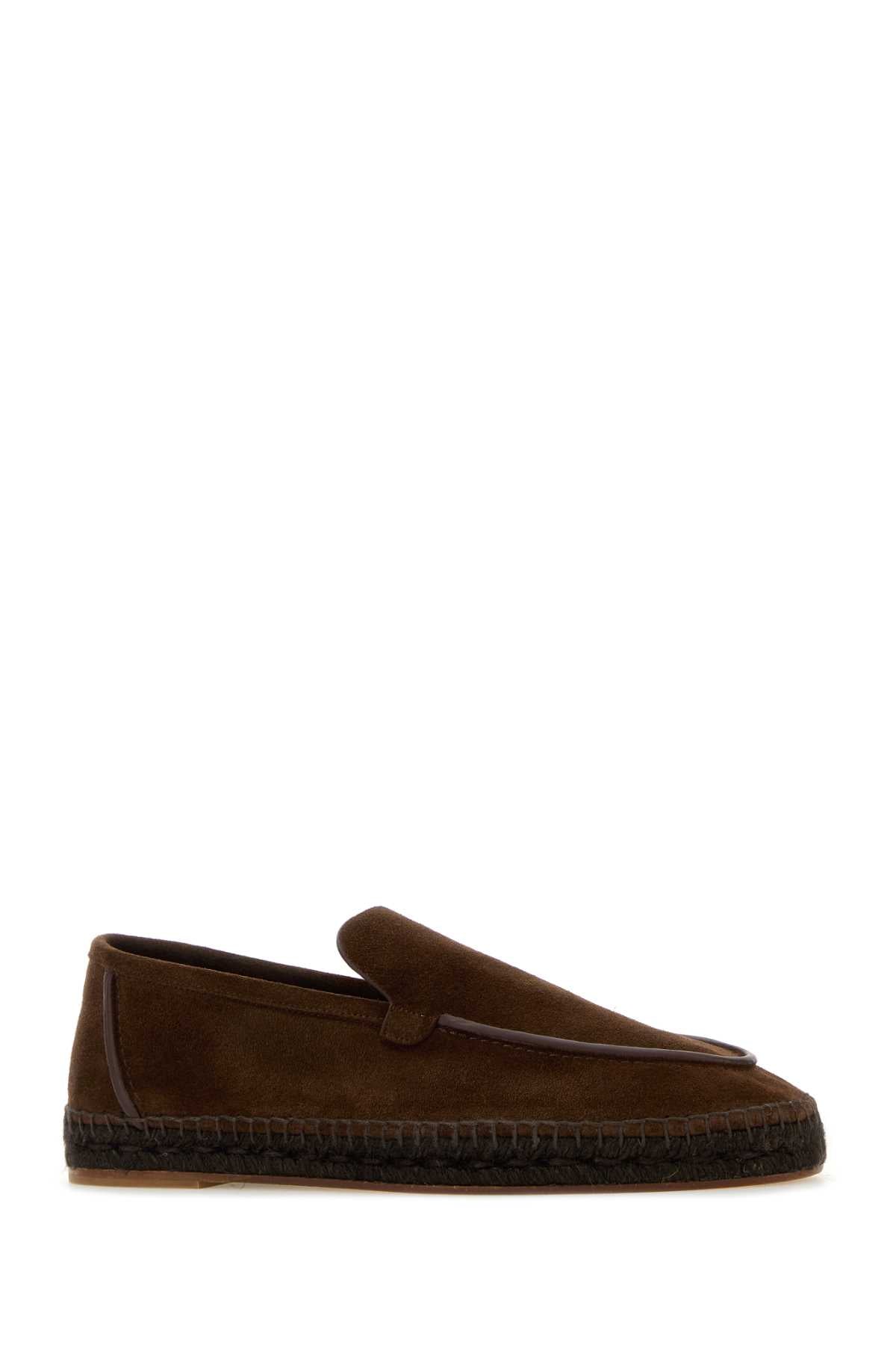 Castaner Chocolate Suede Neals Espadrille