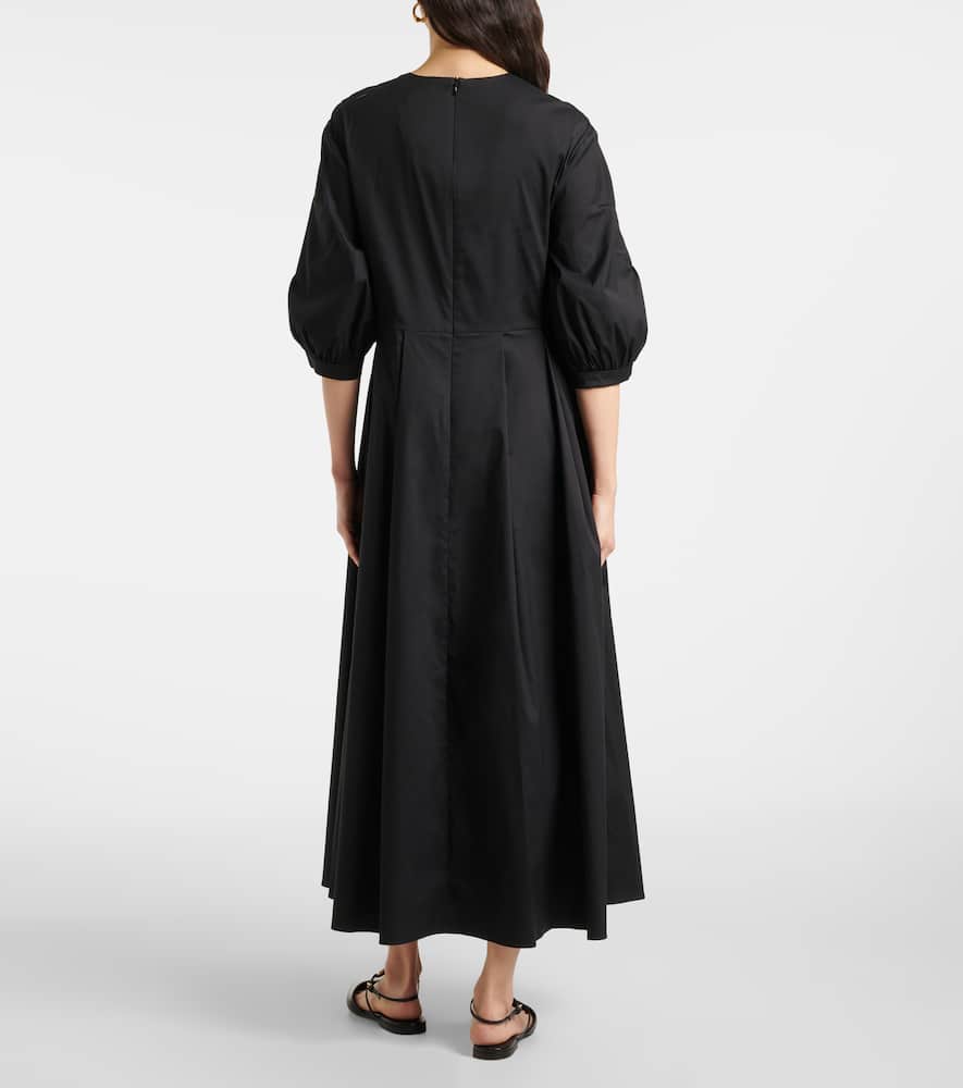 Clea cotton-blend poplin maxi dress