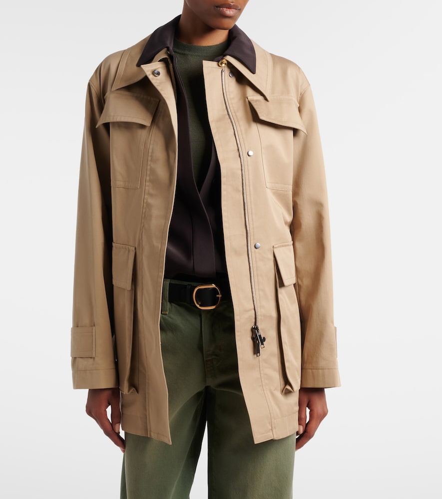 Shama cotton trench coat