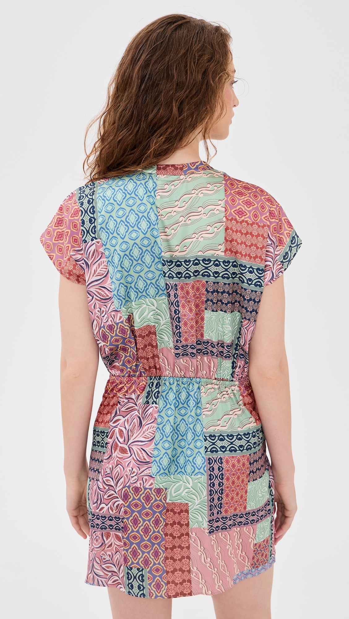 Mika Dress Oasis Patchwork