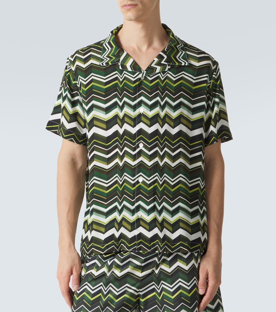 Zig Zag bowling shirt