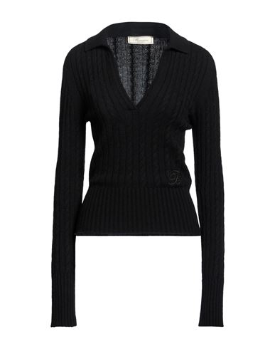 Woman Sweater Black Size 4 Wool, Cashmere