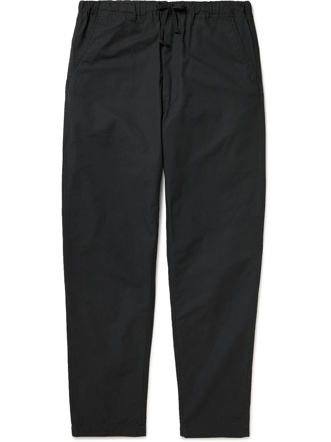 New Yorker Straight-Leg Cotton-Ripstop Drawstring Trousers