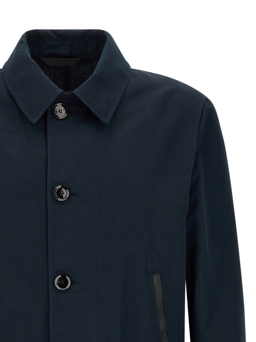 Desert Puffer Jackets Blue