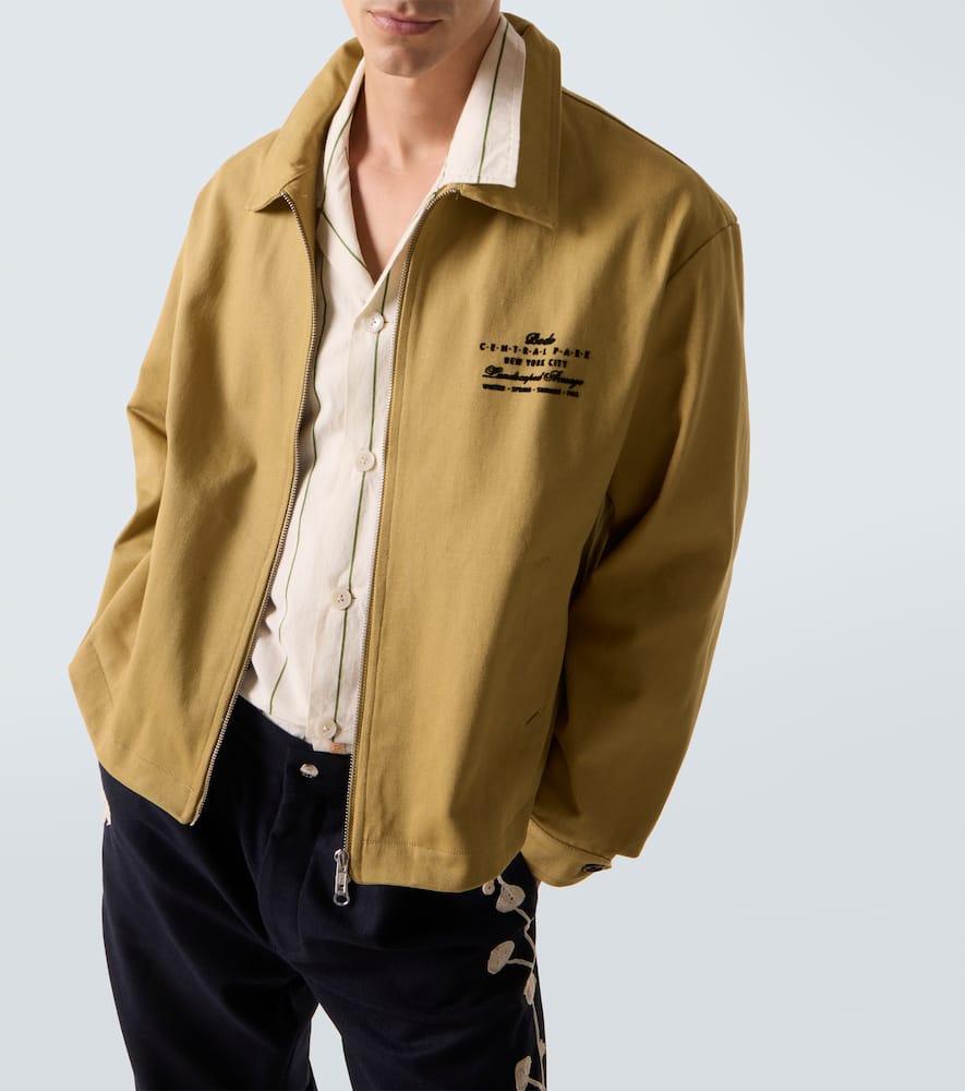 Central Park cotton blouson jacket