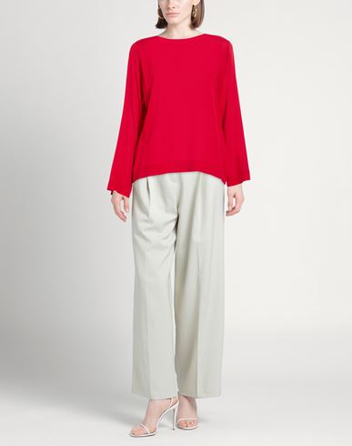 Woman Top Red Size 4 Acrylic, Silk