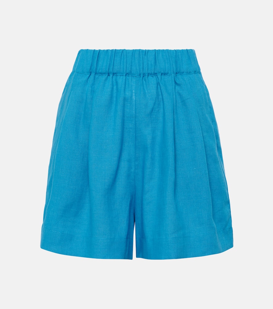 Zurich linen Bermuda shorts