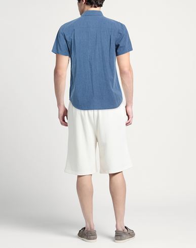 Man Shirt Blue Size M Cotton