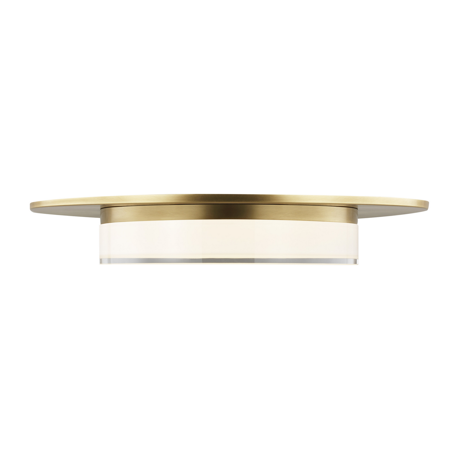 Sen 1-Light 2.60"H LED Flush Mount in Natural Bra
