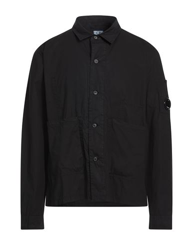 C. p. Company Man Shirt Black Size M Cotton