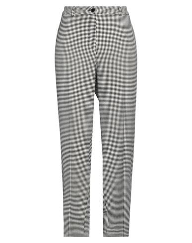 Woman Pants Black Size 20 Recycled polyester, Viscose, Wool, Elastane