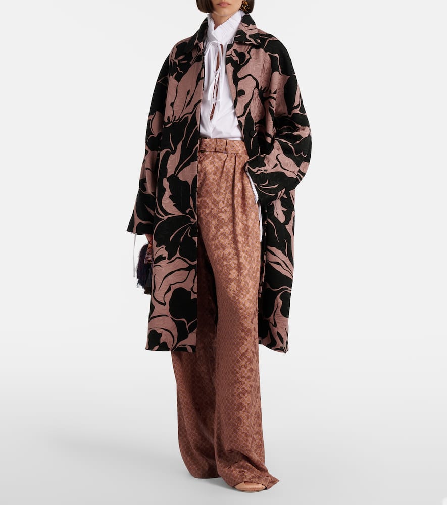 Floral coat