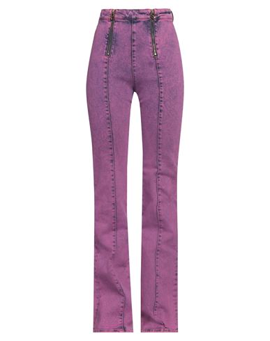Woman Jeans Purple