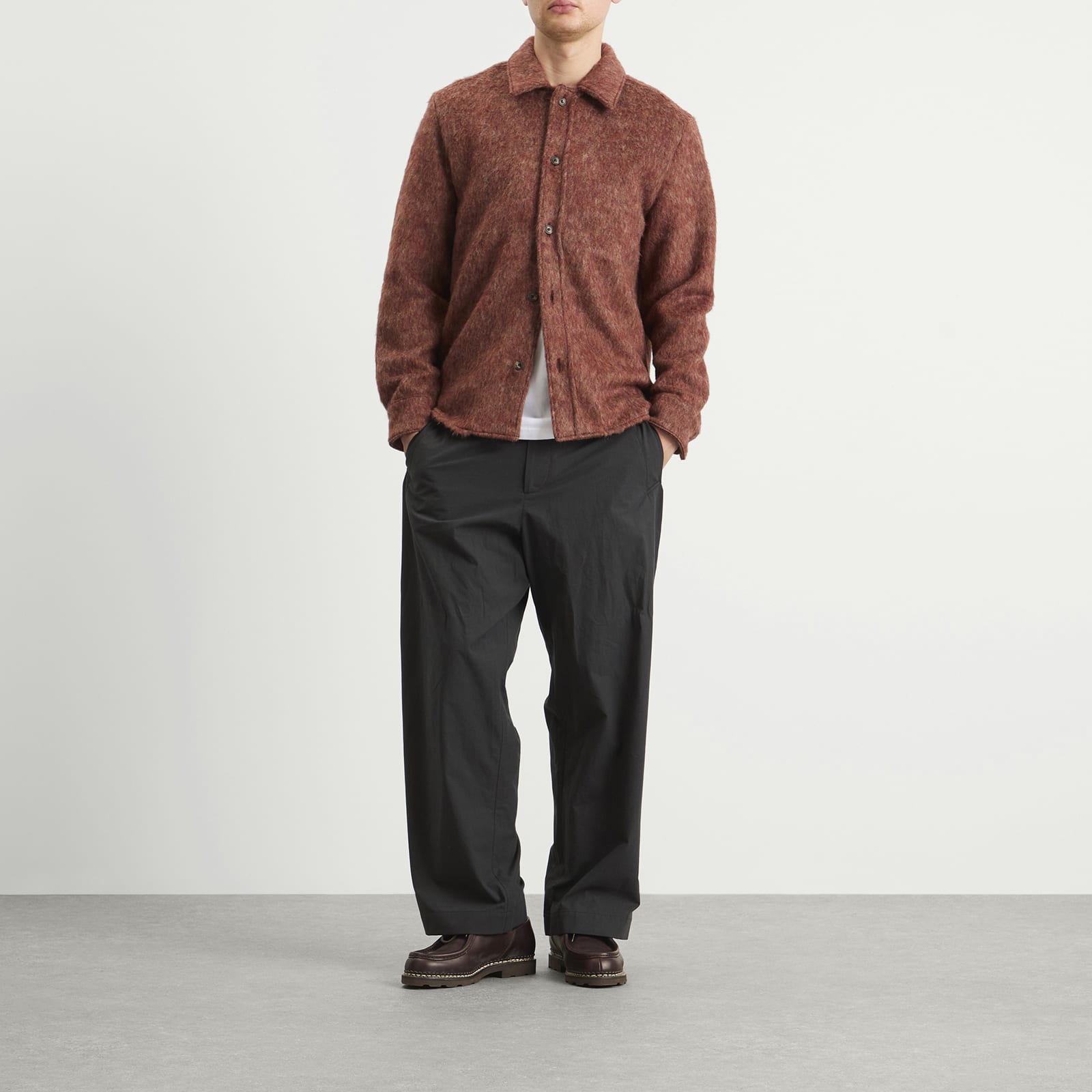 Men's Cullu Overshirt Hairy Sienna