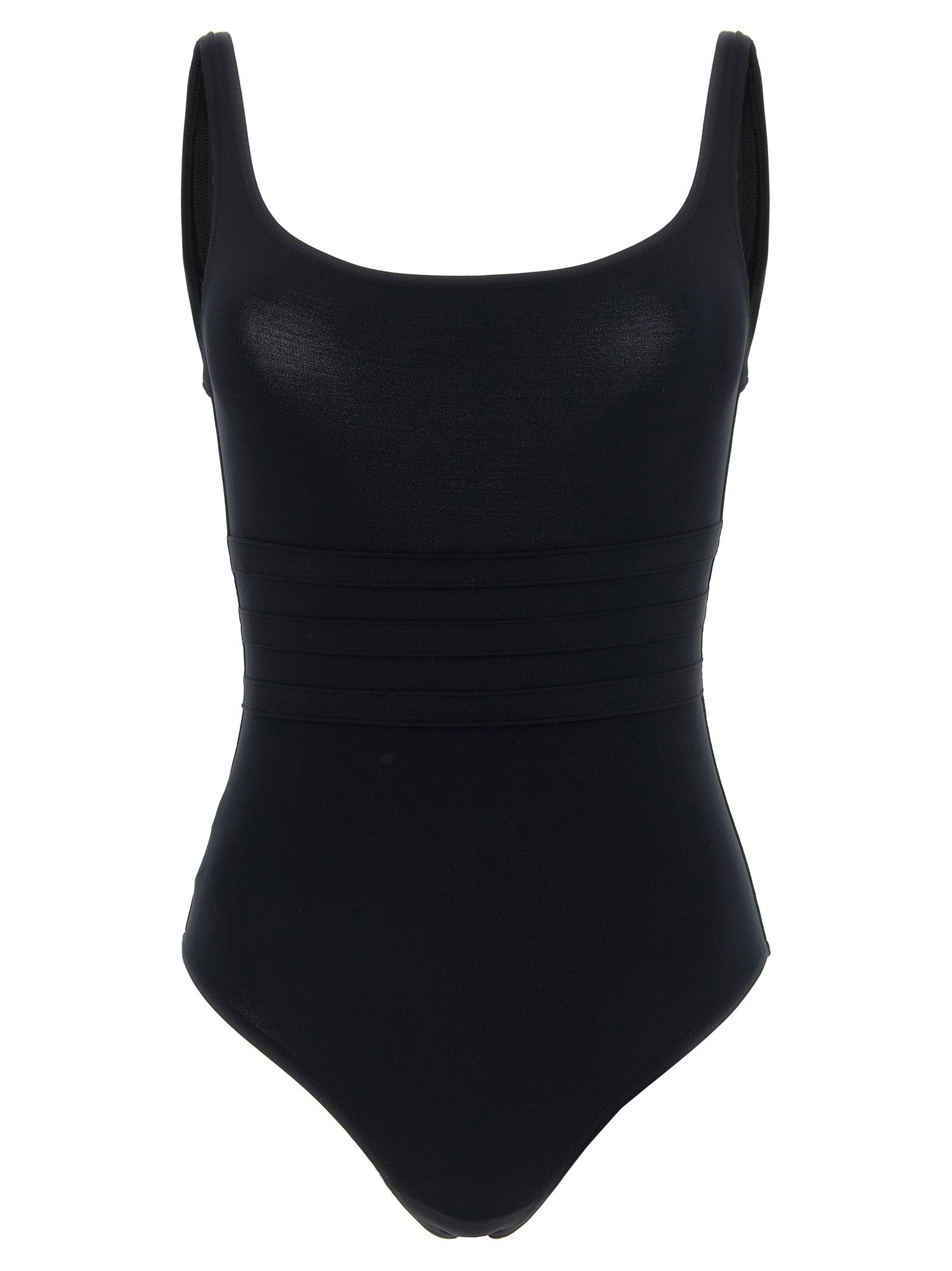 Asia One-Piece Swimsuit — Black