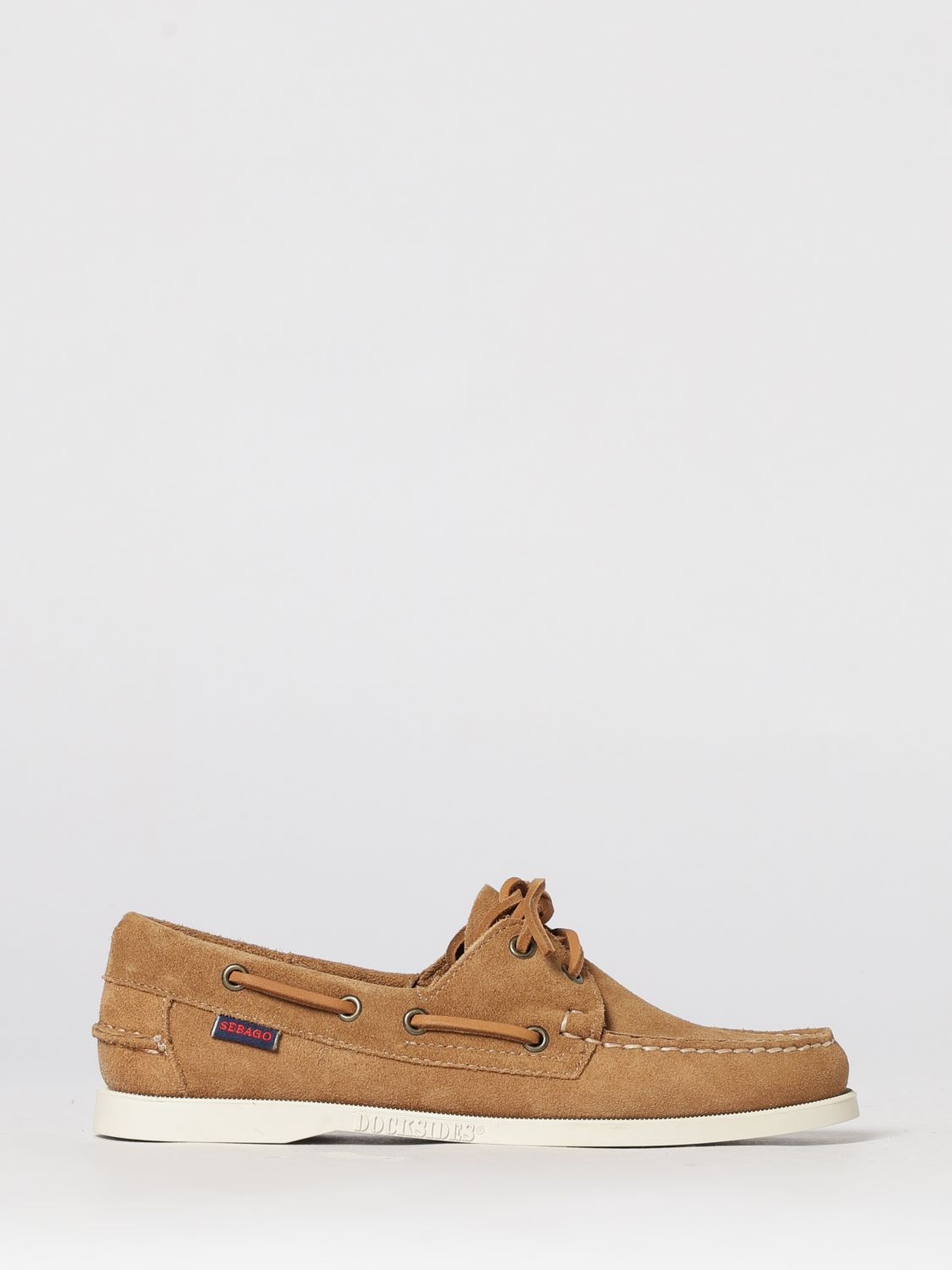 Boat-style suede loafers - Green