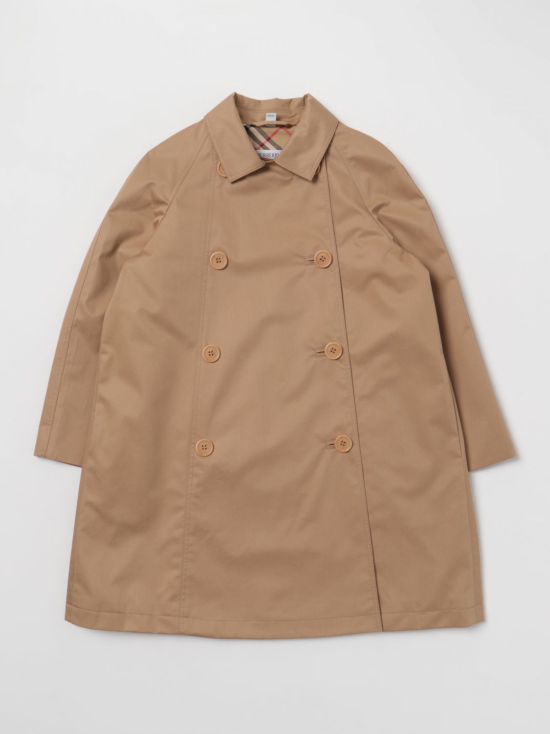 Coat Kids color Beige