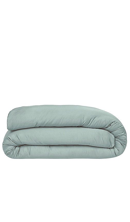 Ettitude BETTBEZUG SATEEN SOLID DUVET COVER in Sage