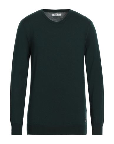 Replay Man Sweater Dark green Size XL Virgin Wool, Polyester, Elastane
