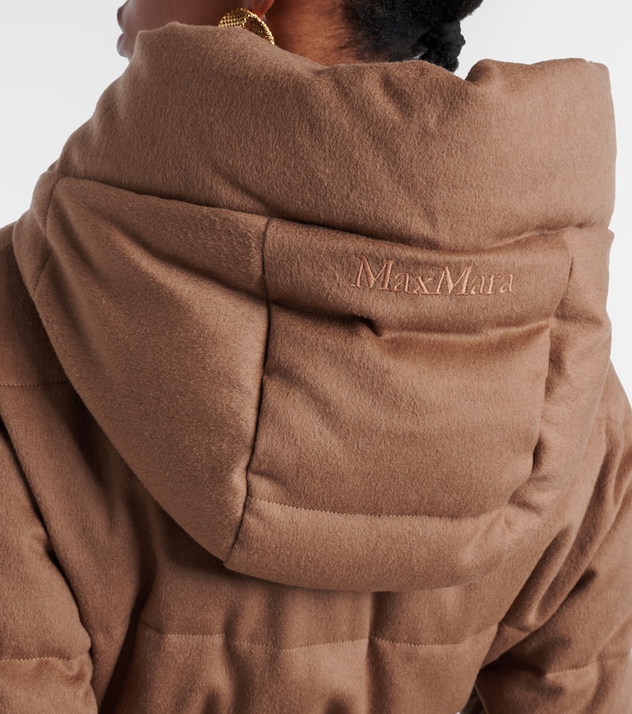 The Cube Corona camel hair puffer jacket
