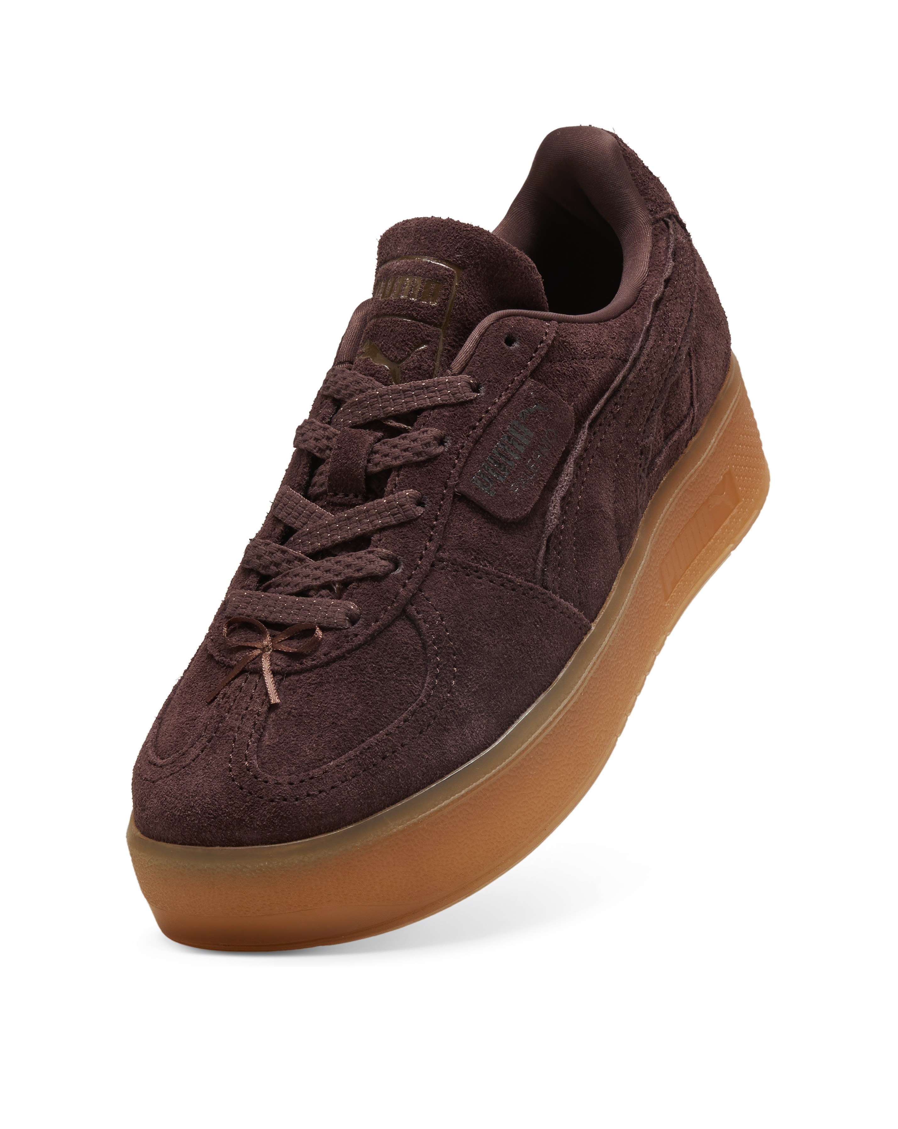 PUMA Palermo Elevata Suede Trainer
