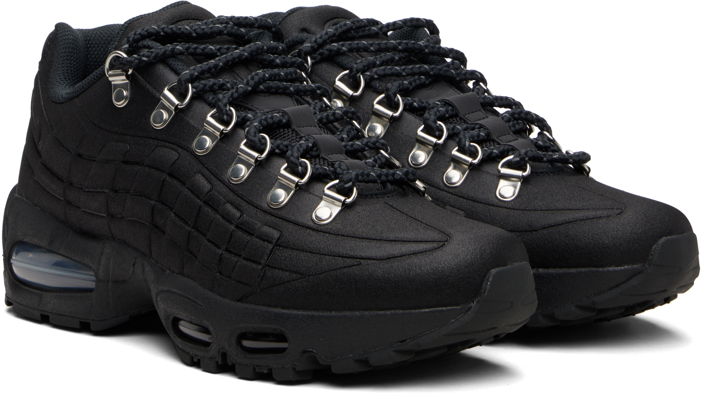 Black Air Max 95 Big Bubble Sneakers