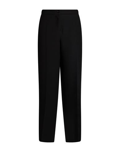 Woman Pants Black Size 14 Polyester, Recycled polyester