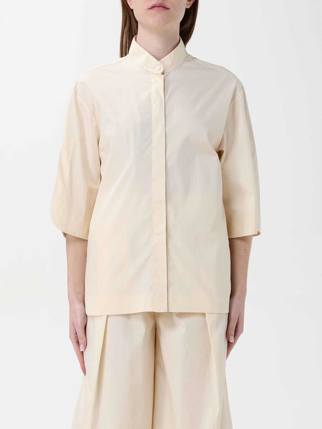 Shirt Woman color Yellow Cream