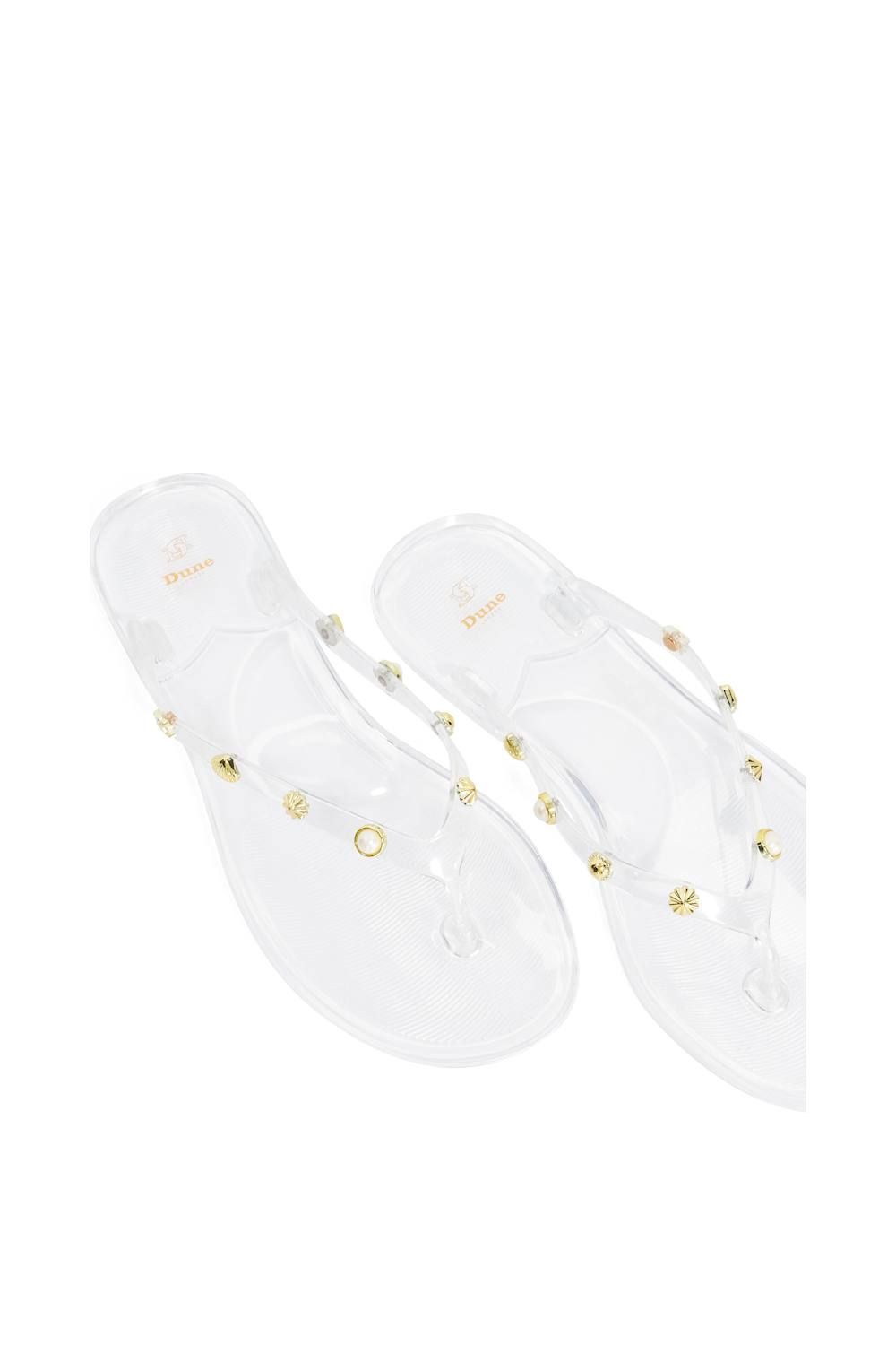 Dune London Women's 'Lalas' Sandals in White