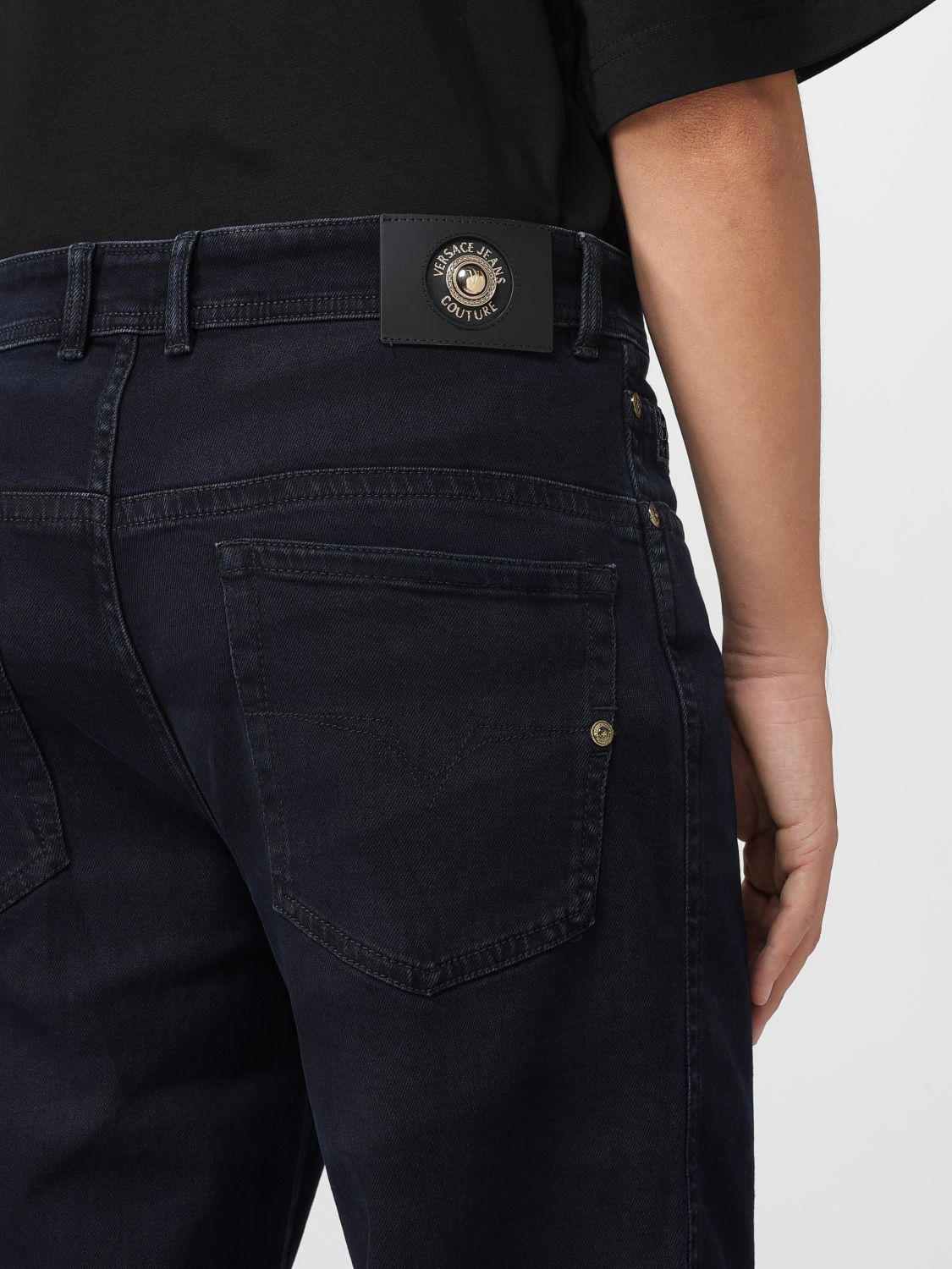 Jeans Men color Navy