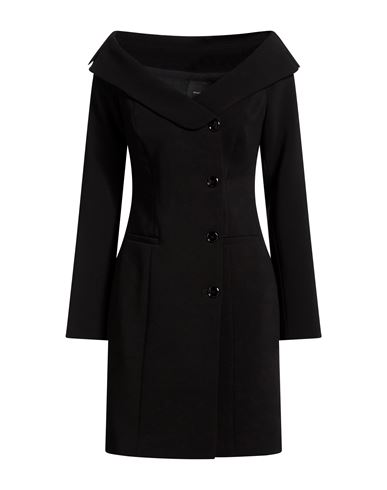 Woman Mini dress Black Size 8 Polyester, Elastane