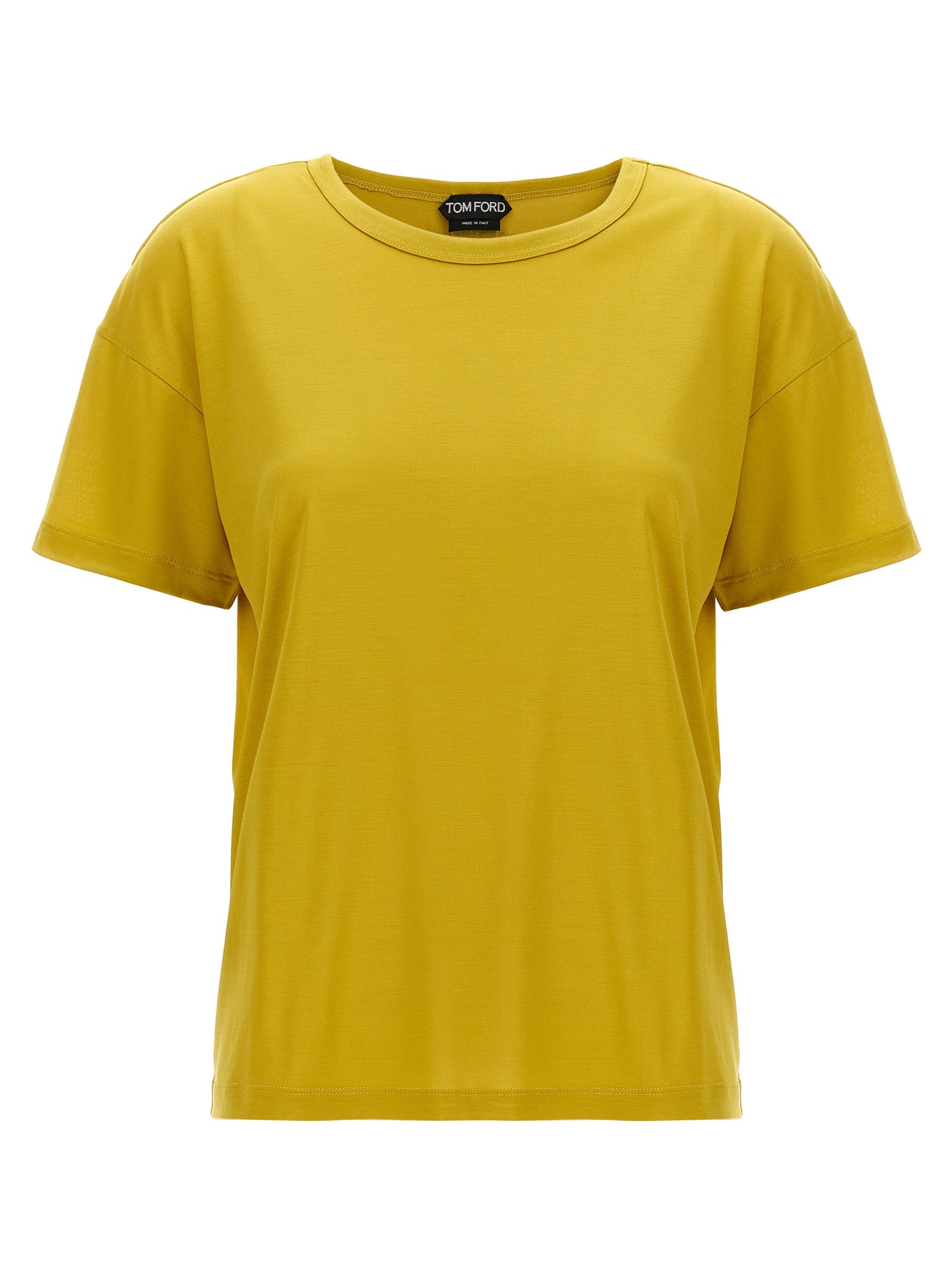 Silk T-Shirt — Yellow