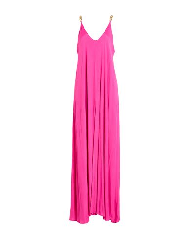 Woman Maxi dress Fuchsia Size 4 Rayon