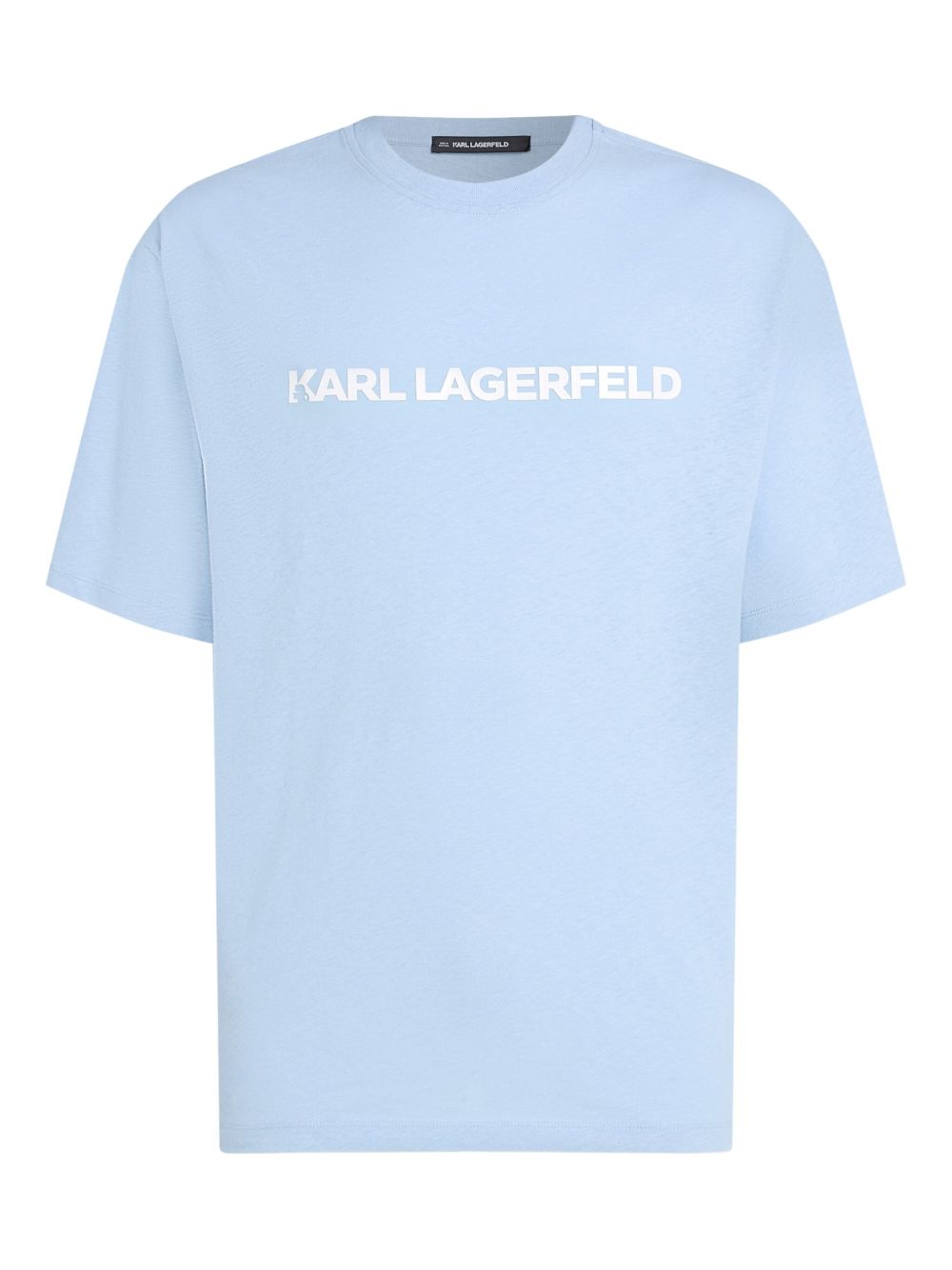 Logo-print T-shirt - Blue