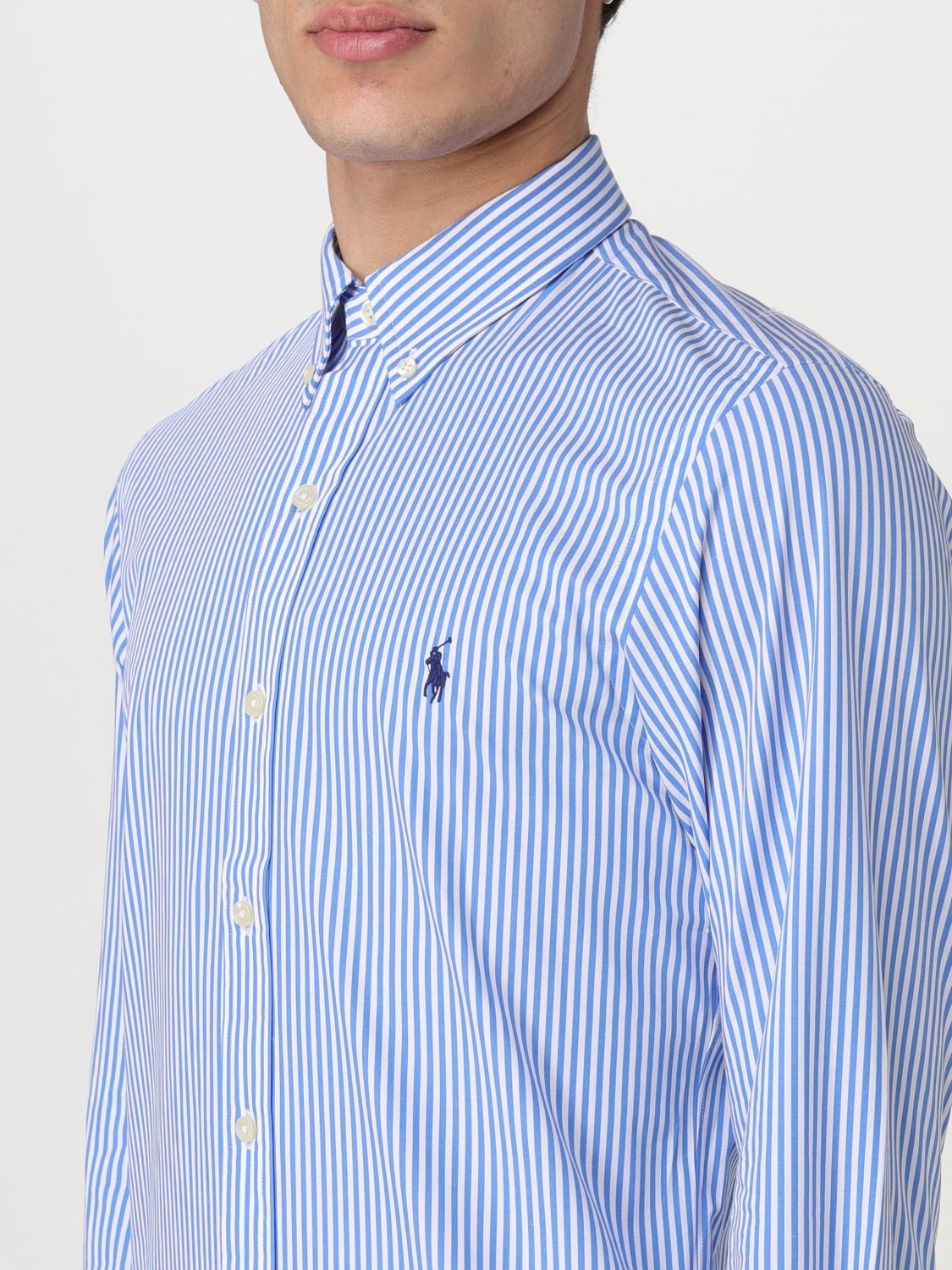 Shirt Men color Blue
