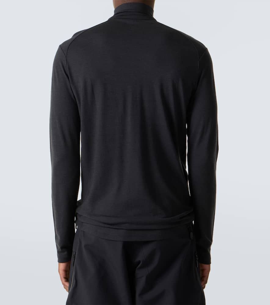 Norrøna Femund wool half-zip ski top
