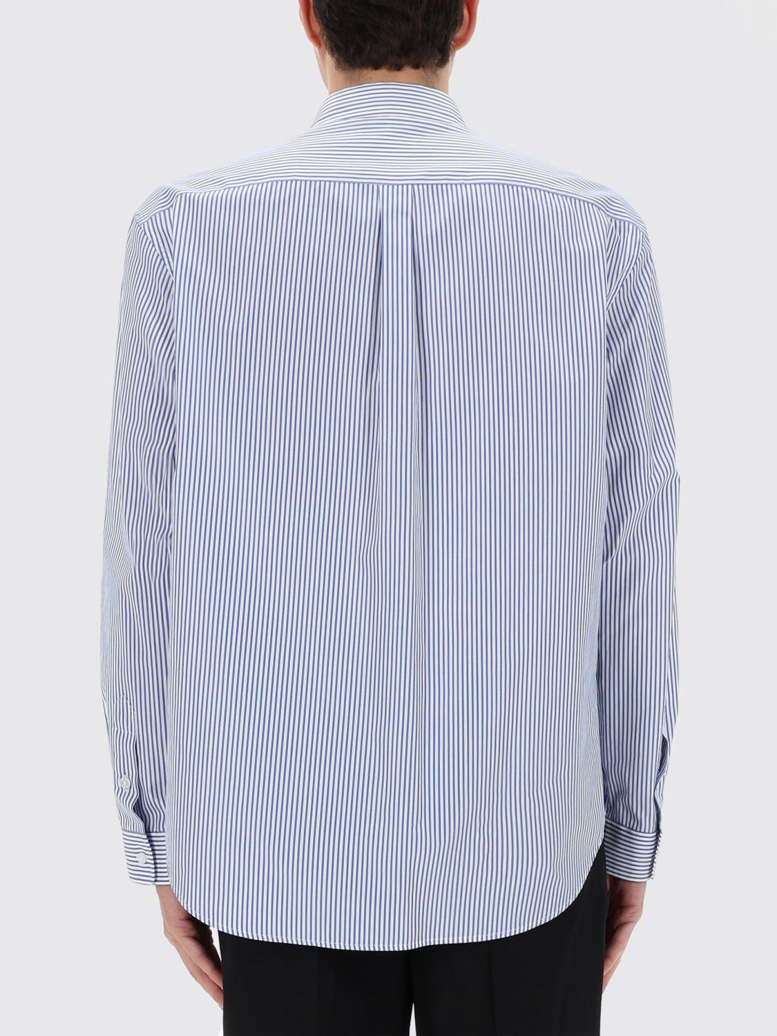 Shirt Men color Gnawed Blue