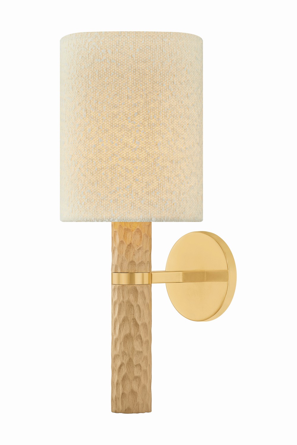 Aged Brass Wall Sconce from the Jones Collection