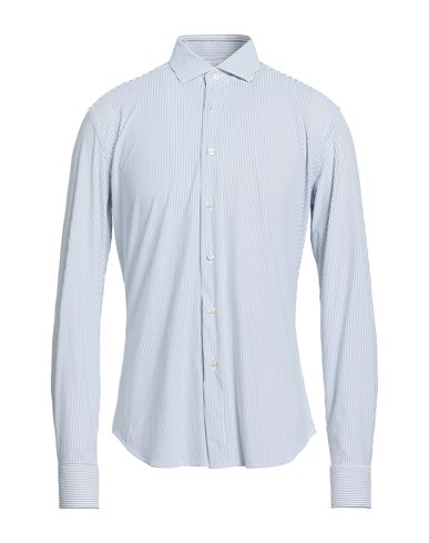 Man Shirt Midnight blue Size 15 ½ Polyamide, Elastane