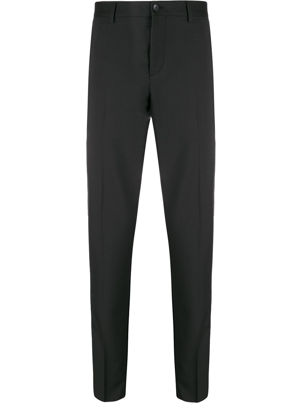 Valentino Garavani stripe detail tailored trousers - Black