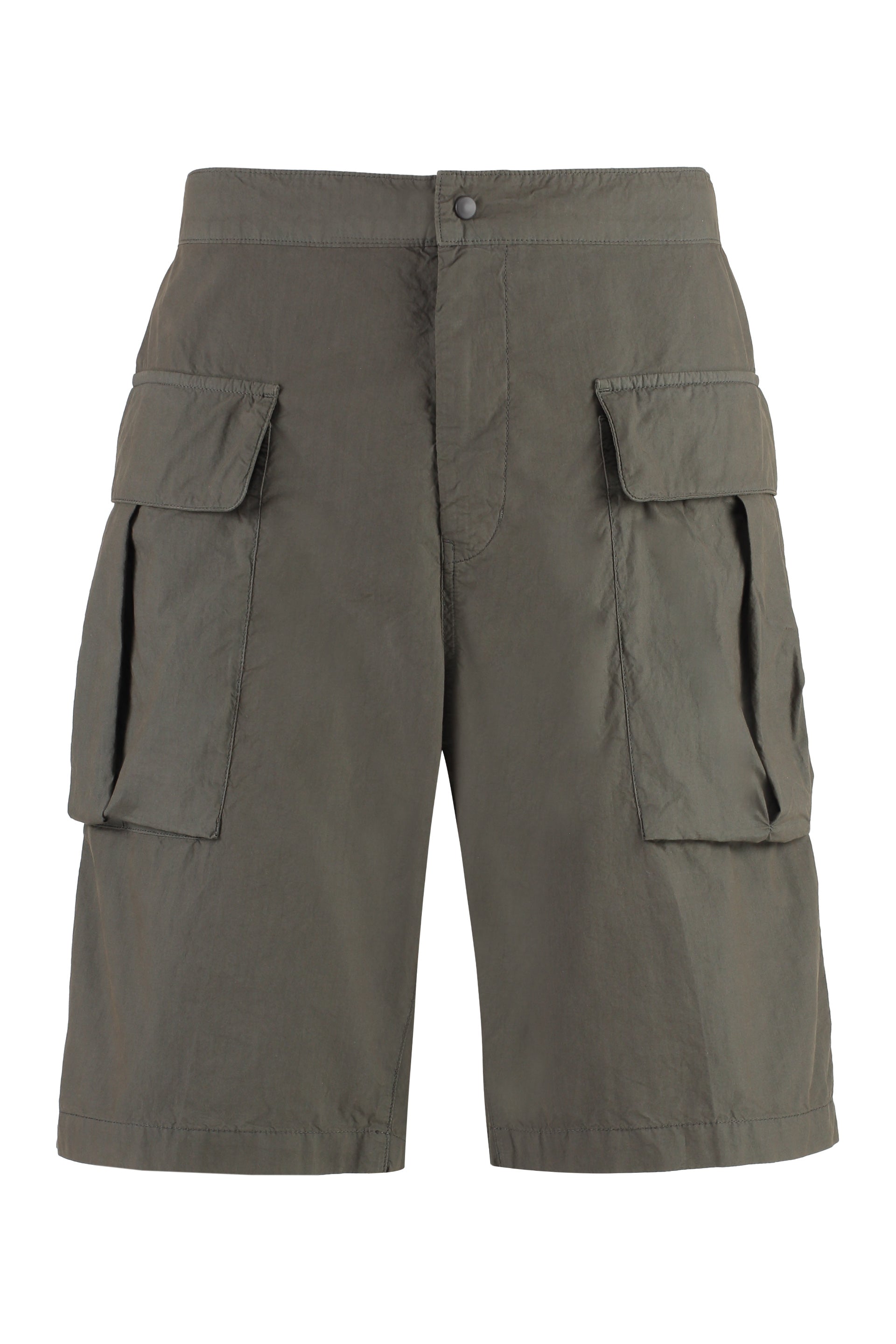 Men's Cotton Cargo Bermuda Shorts