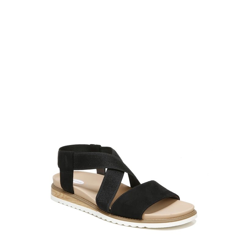 Women's Islander Sandals (Black Microfiber)
