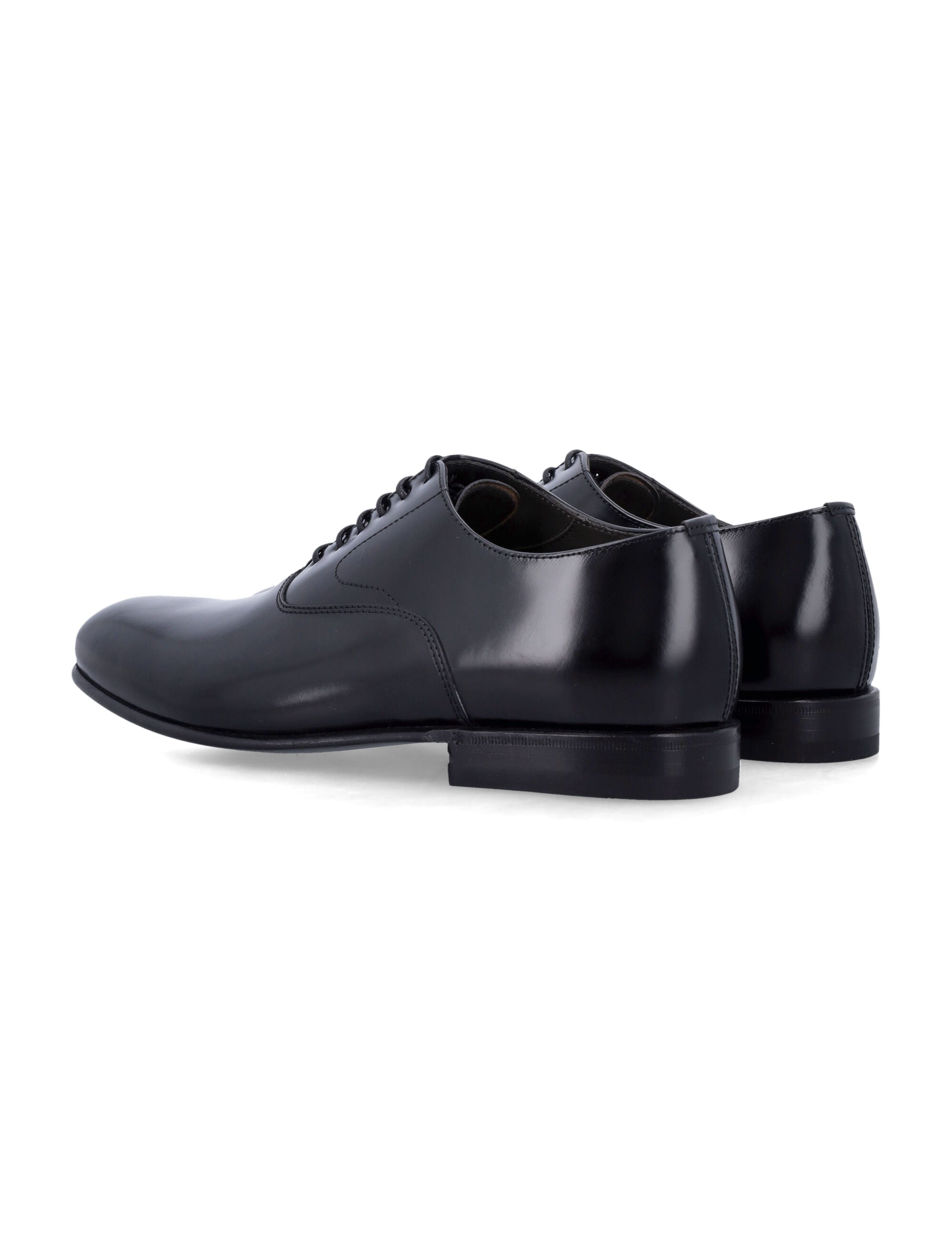 Green George Flat Shoes Black