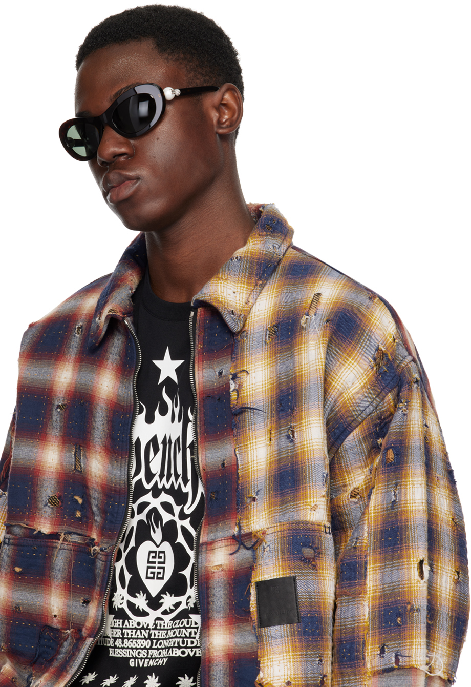 Givenchy Brown 4G Pearl Sunglasses