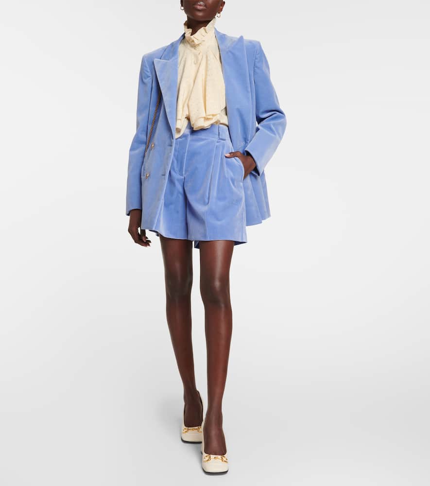 Blazé Milano Fell velvet shorts