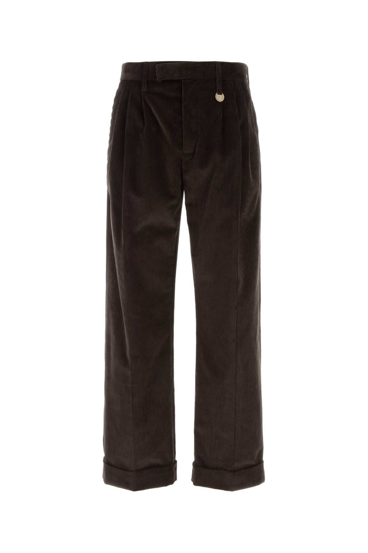 Corduroy Trousers — Brown