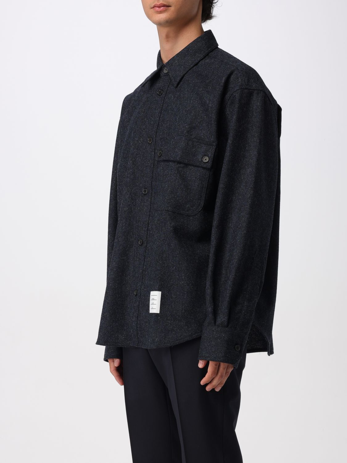 Tweed shirt - Blue